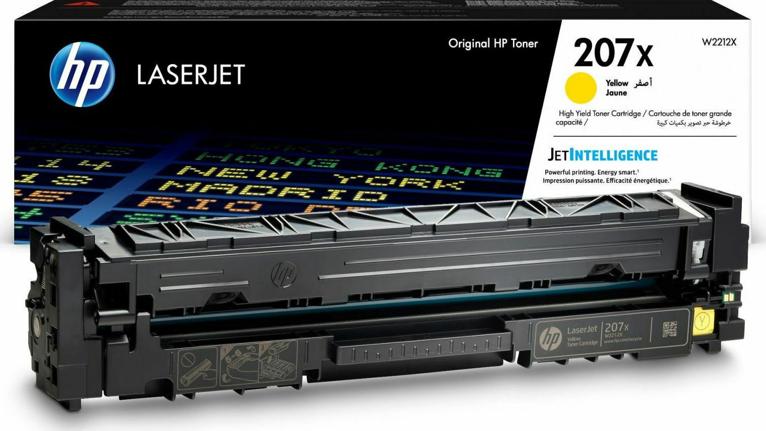 HP 207X - W2212X Orijinal Yüksek Kapasiteli Sarı ( Yellow ) Toner