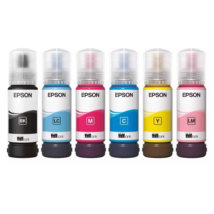 Epson 108 Orjinal  6 RENK MÜREKKEP SETİ