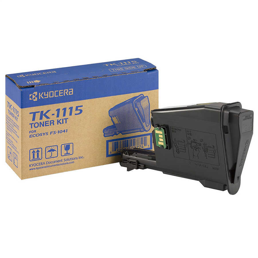 Kyocera TK-1115 Orjinal Siyah Fotokopi Toneri / 1T02M50NL0