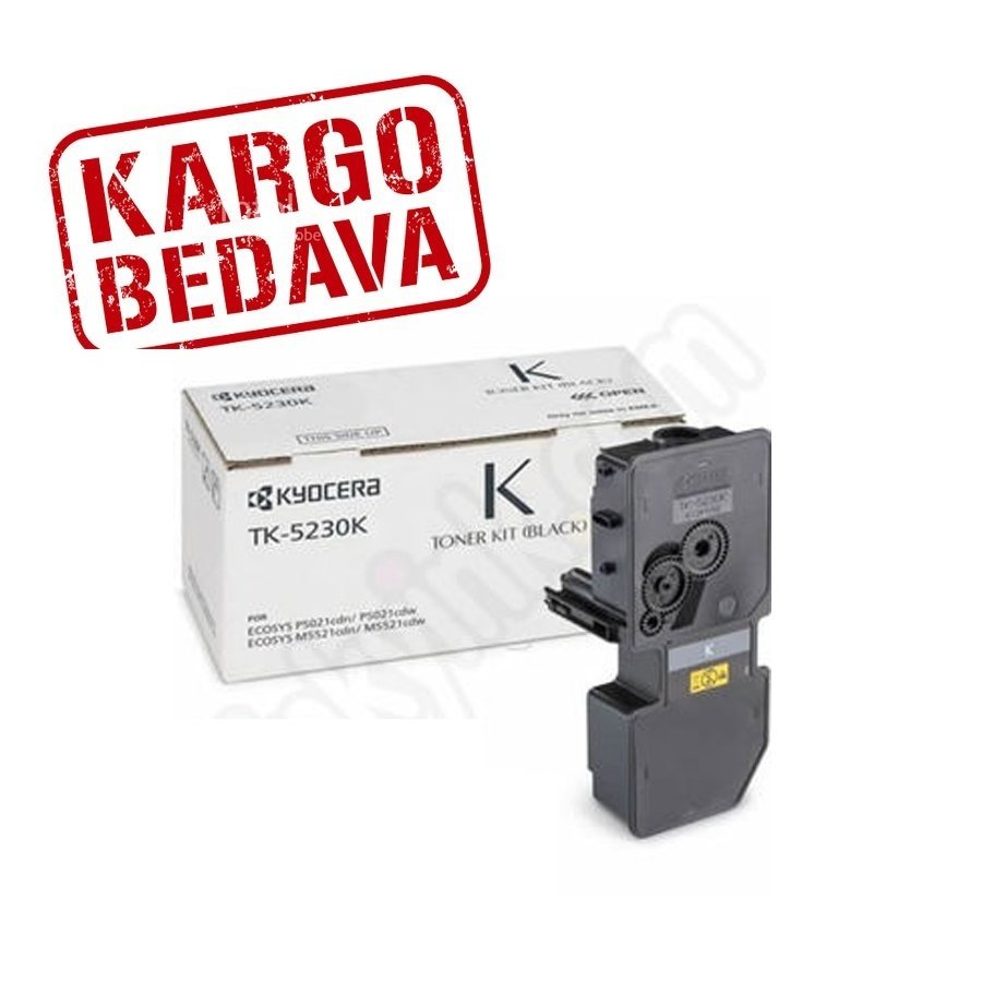 Kyocera Mita Ecosys  P5021 / P5021cdn Orjinal Siyah Fotokopi Toneri TK-5230