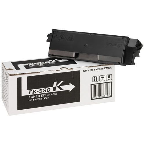 Kyocera Mita TK-580 Orjinal Siyah Fotokopi Toneri 1T02KT0NL0