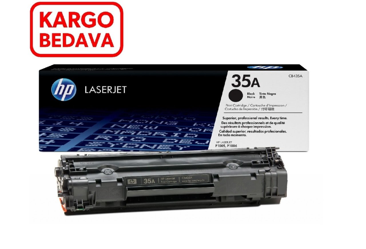 Hp Laserjet P1008 Orjinal Siyah Toner CB435A