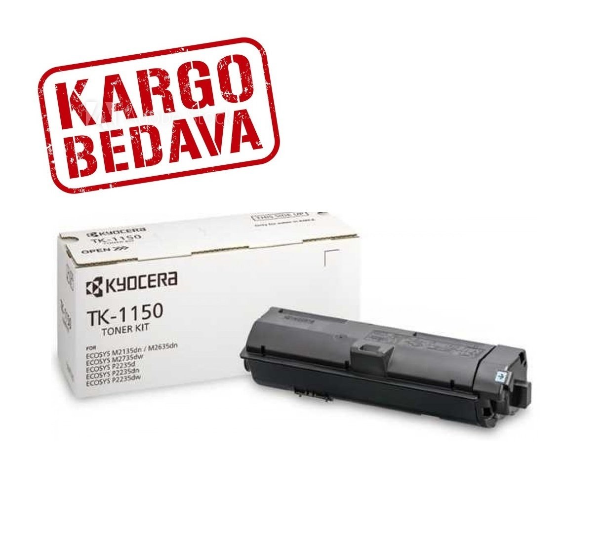 Kyocera Mita ECOSYS P2235dn Orjinal Fotokopi Toneri TK-1150