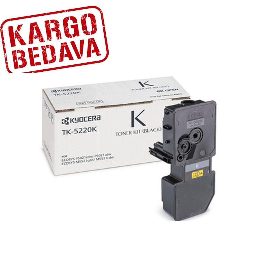 Kyocera Mita TK-5220 Orjinal Siyah Fotokopi Toneri 1T02R90NL1