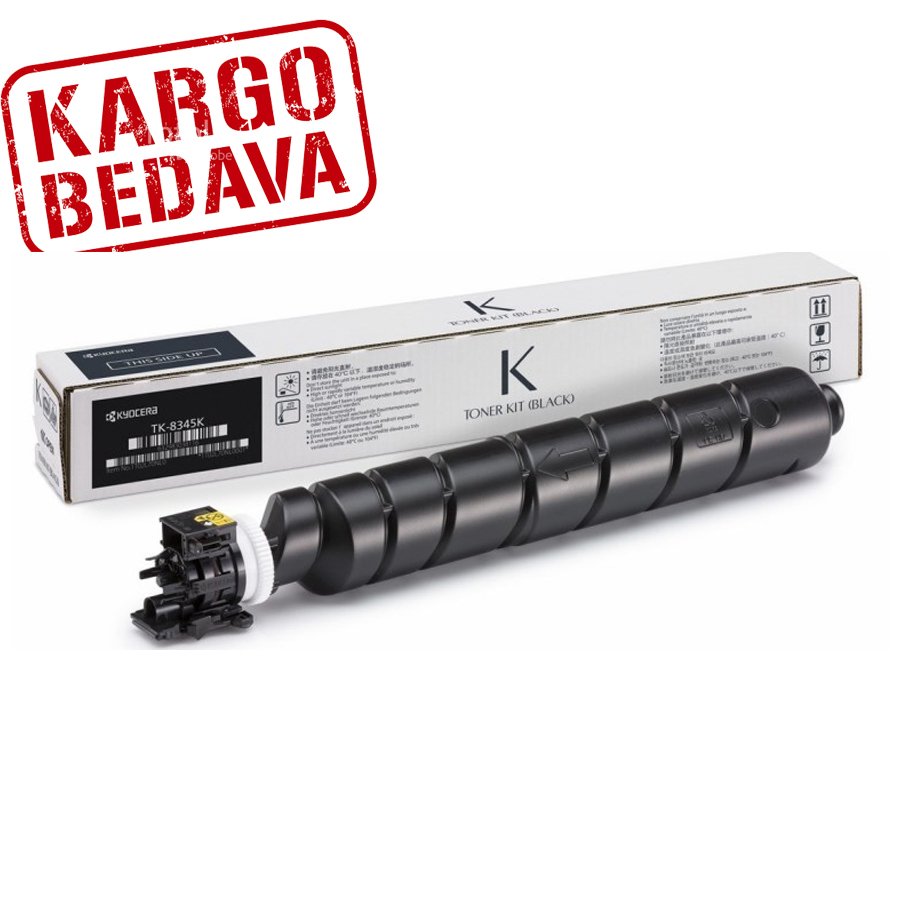 Kyocera Mita TK-8345 Orjinal Siyah Fotokopi Toneri