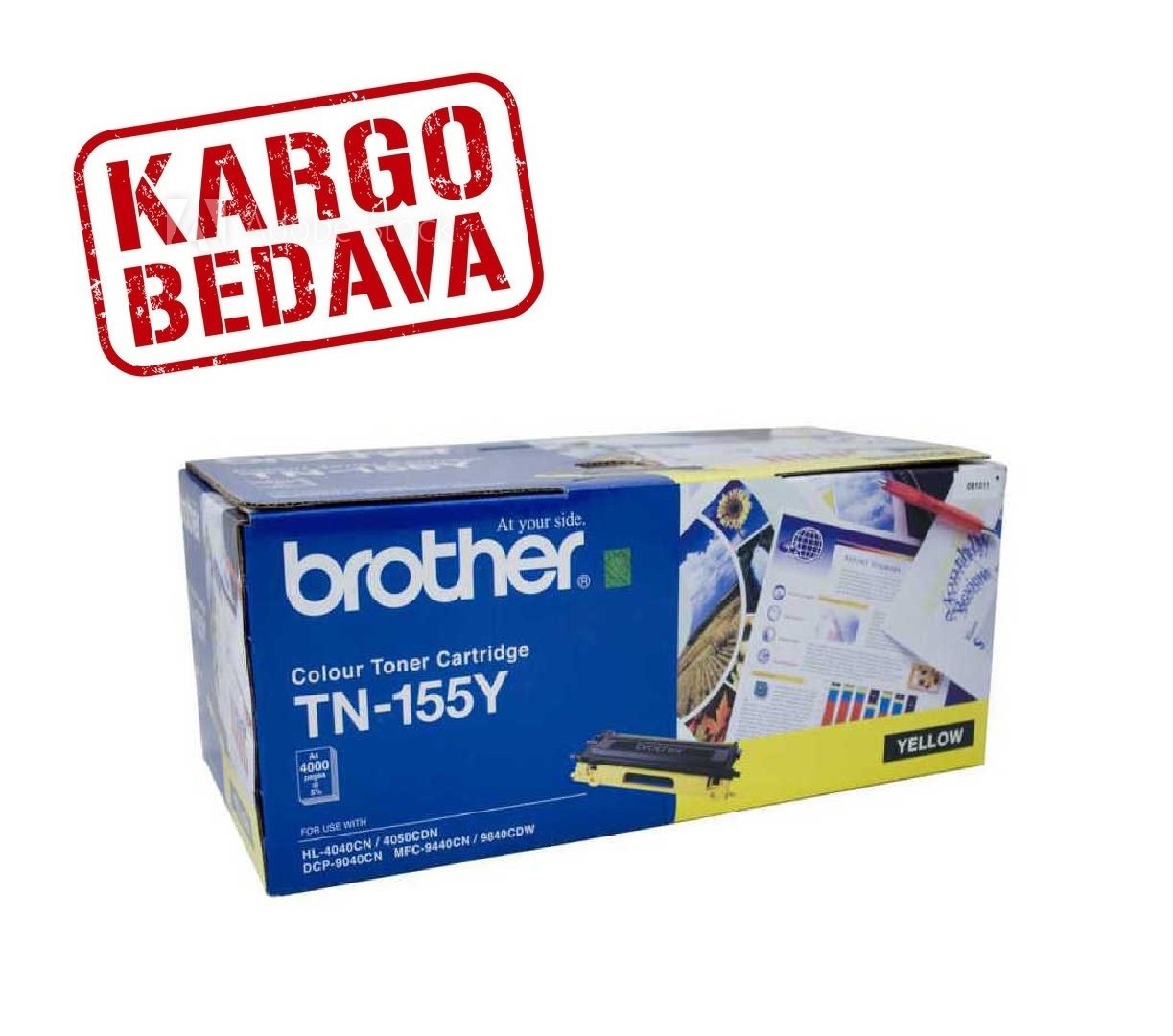 Brother DCP-9045CN / DCP-9045CDN Orjinal Sarı Yüksek Kapasiteli Toner