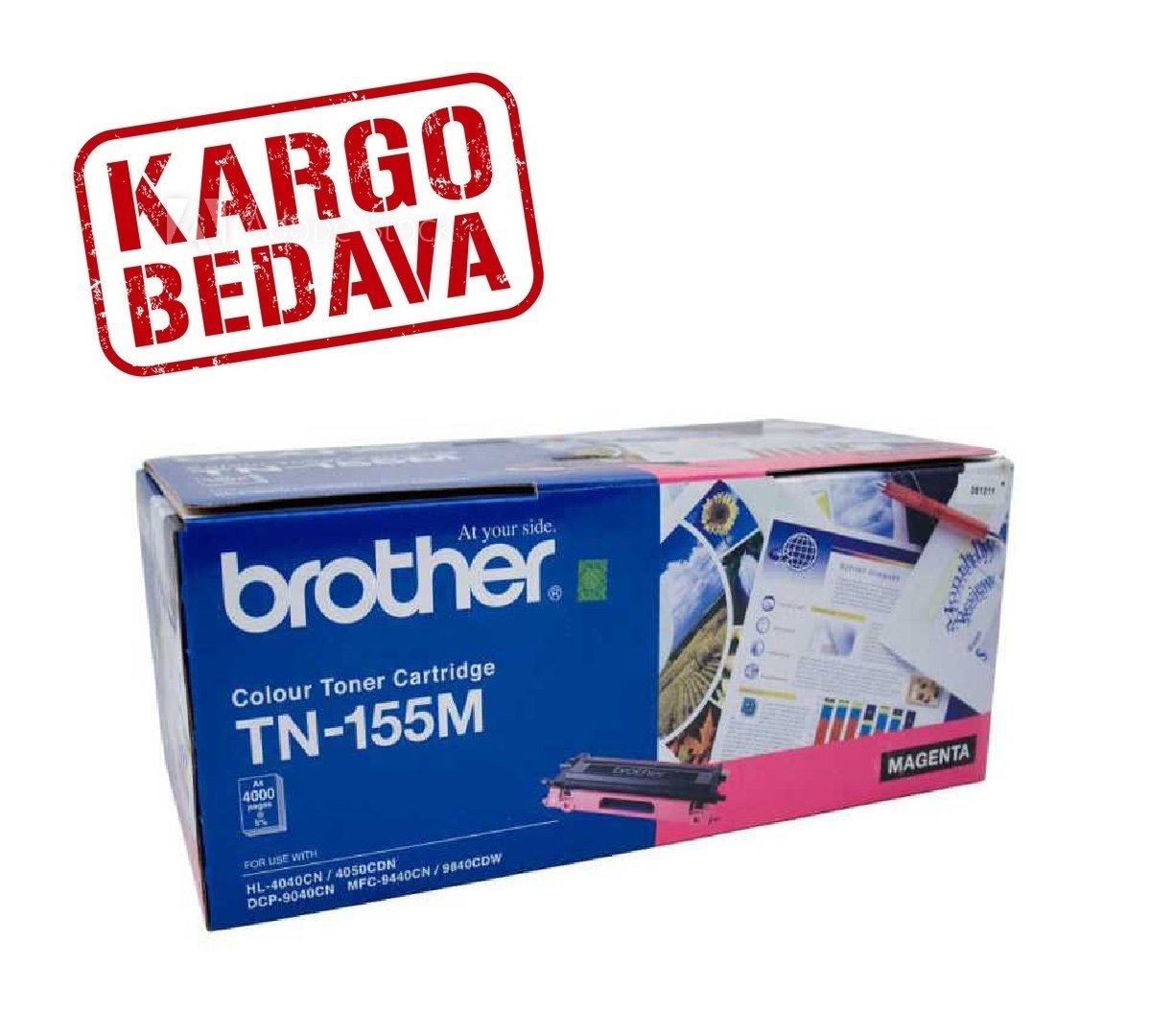 Brother TN-155 Orjinal Kırmızı Yüksek Kapasiteli Toner