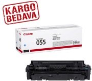 Canon i-SENSYS LBP-663Cdw Orjinal Mavi Toner 3015C002 - CRG-055