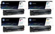 Hp 203A Orjinal Siyah-Mavi-Sarı-Kırmızı Toner Avantaj Paketi