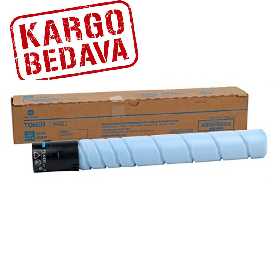 Konica Minolta İneo+ 227 / İneo+ 287 Orjinal Mavi Fotokopi Toneri