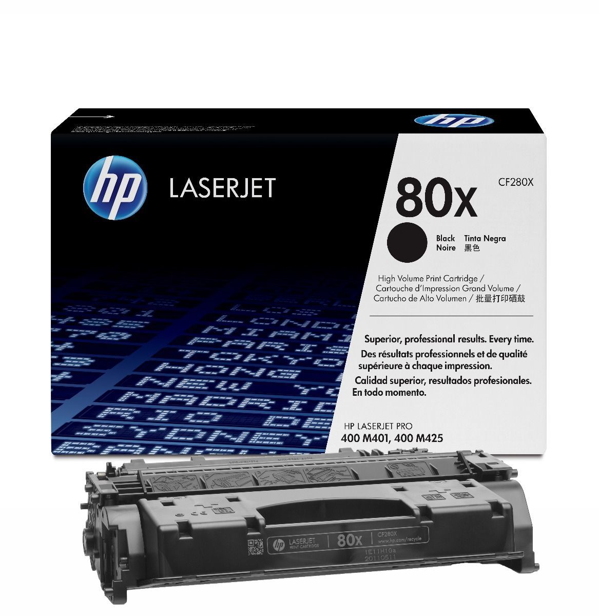 Hp Laserjet Pro 400 M401 Yüksek Kapasiteli Orjinal Siyah Toner CF280X