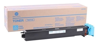 Konica Minolta TN-711 Orjinal Mavi  Fotokopi Toneri