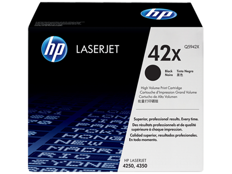 Hp Laserjet 4250 Yüksek Kapasiteli Orjinal Siyah Toneri Q5942X