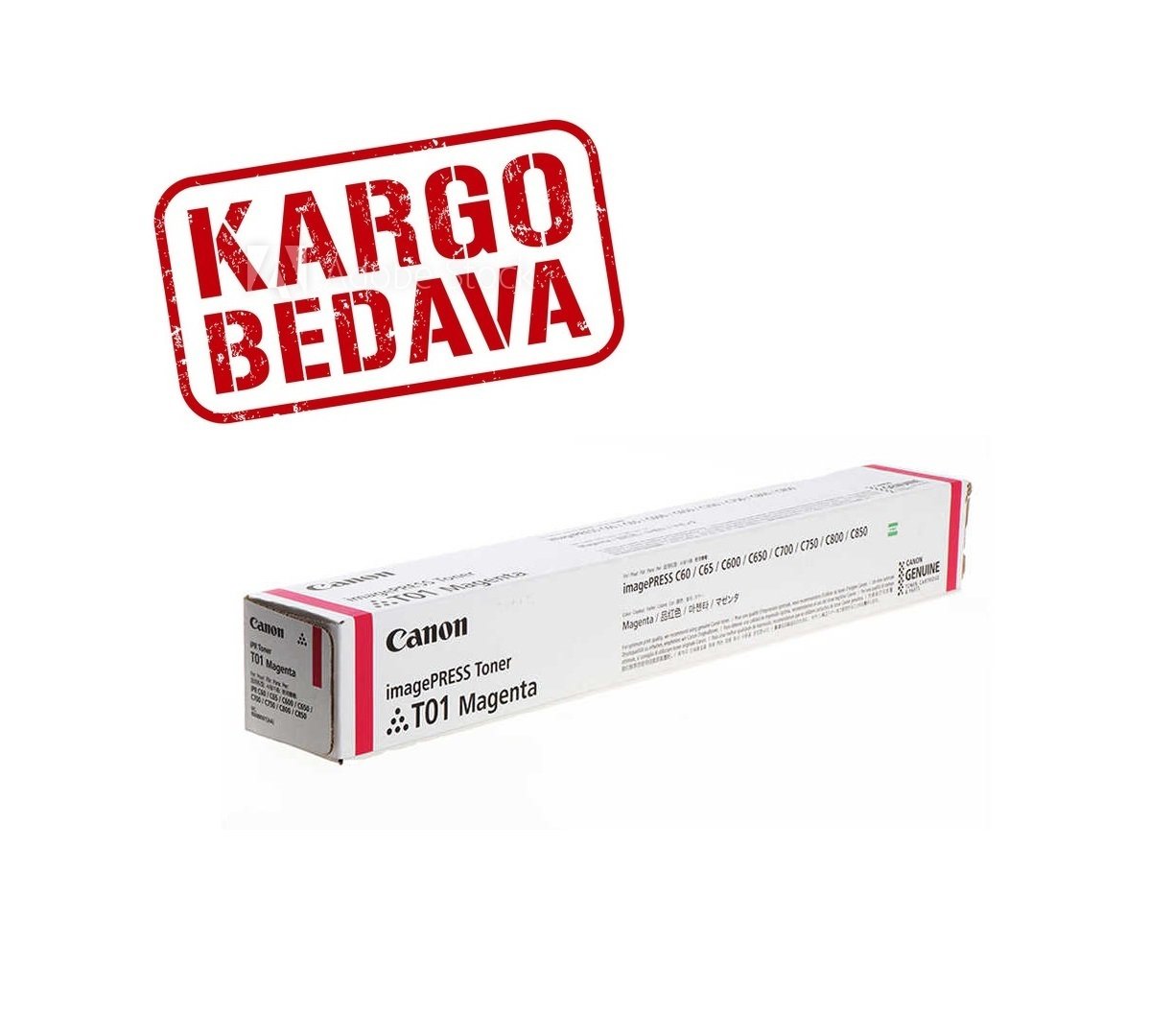 Canon İmagePress C60 / C65 Orjinal Kırmızı Fotokopi Toneri 8068B001   - T01