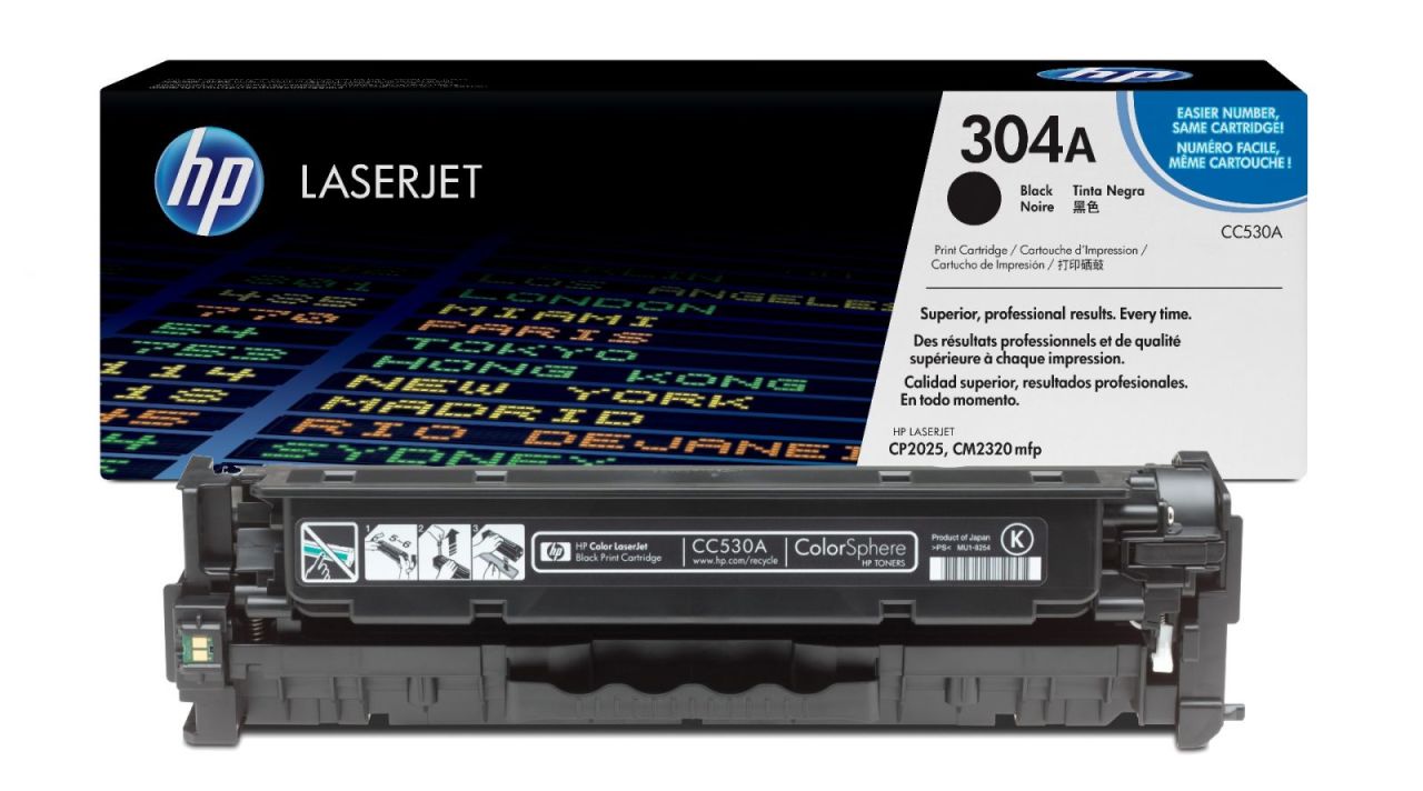 Hp Color Laserjet CP2020 Orjinal Siyah Toneri CC530A